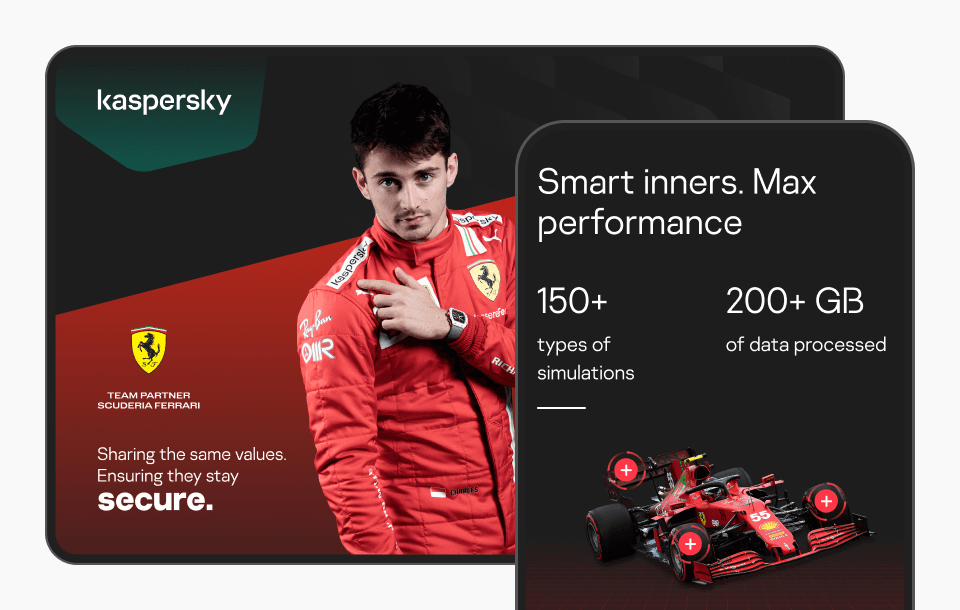 Ferrari + Kaspersky