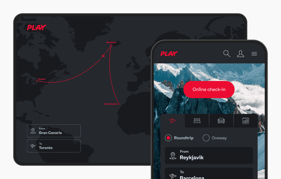 PLAY airlines booking